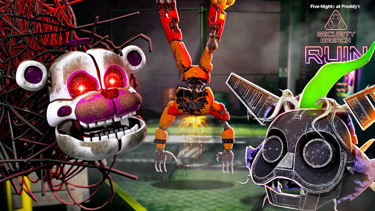 FNAF Security Breach RUIN - Finding RUIN ROXANNE?!