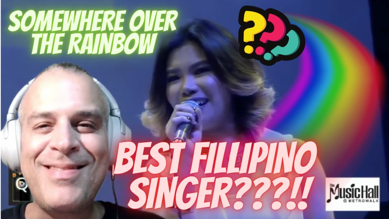 Katrina Velarde Dash somewhere over the rainbow – first time reaction - what a beautiful voice!