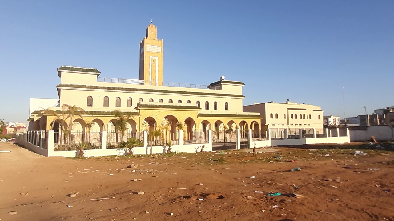 🕌 Mouad Ibn Jabal ,Traxe  Camion مسجد معاذ ابن جبل  اولاد اوجيه  موقع الجرافات والشاحنات