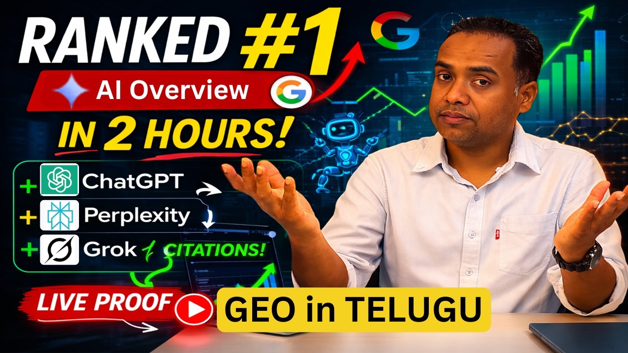 AI SEO Case Study Ranking in Google AI Overview, ChatGPT, Perplexity, Grok Step by Step Proof