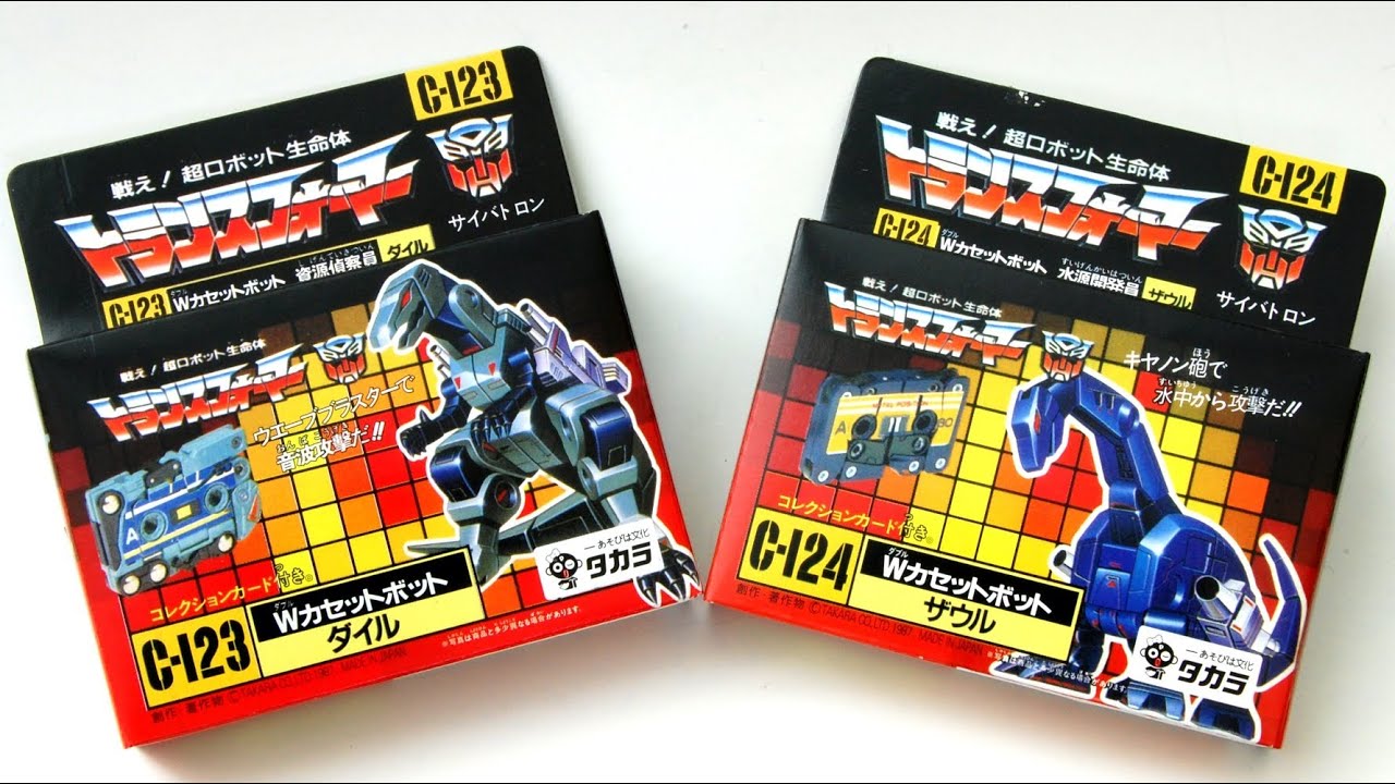 KO TOYS - G1 Tapes Dial and Zaur