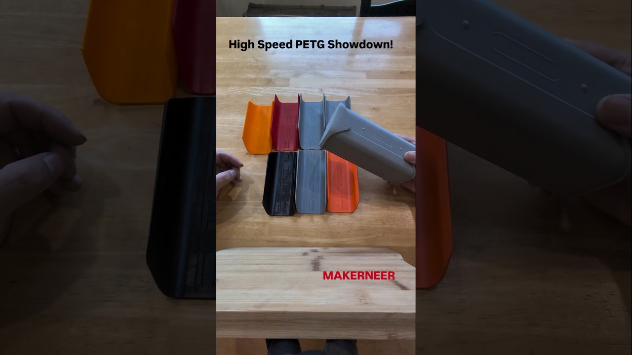 High Speed PETG - Bambu vs. Zyltech vs. Elegoo