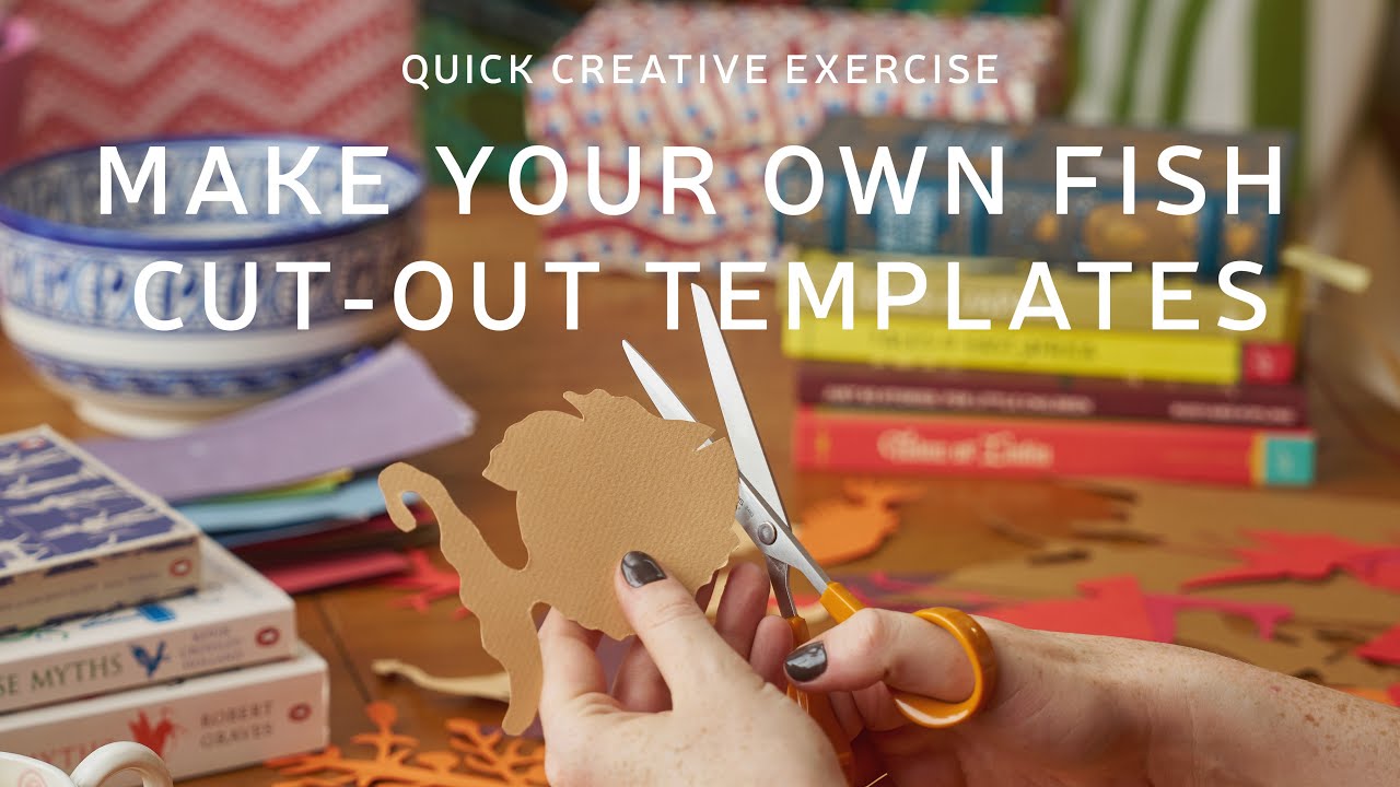 Quick Creative Exercise - Make Your Own Fish Cut-Out Templates