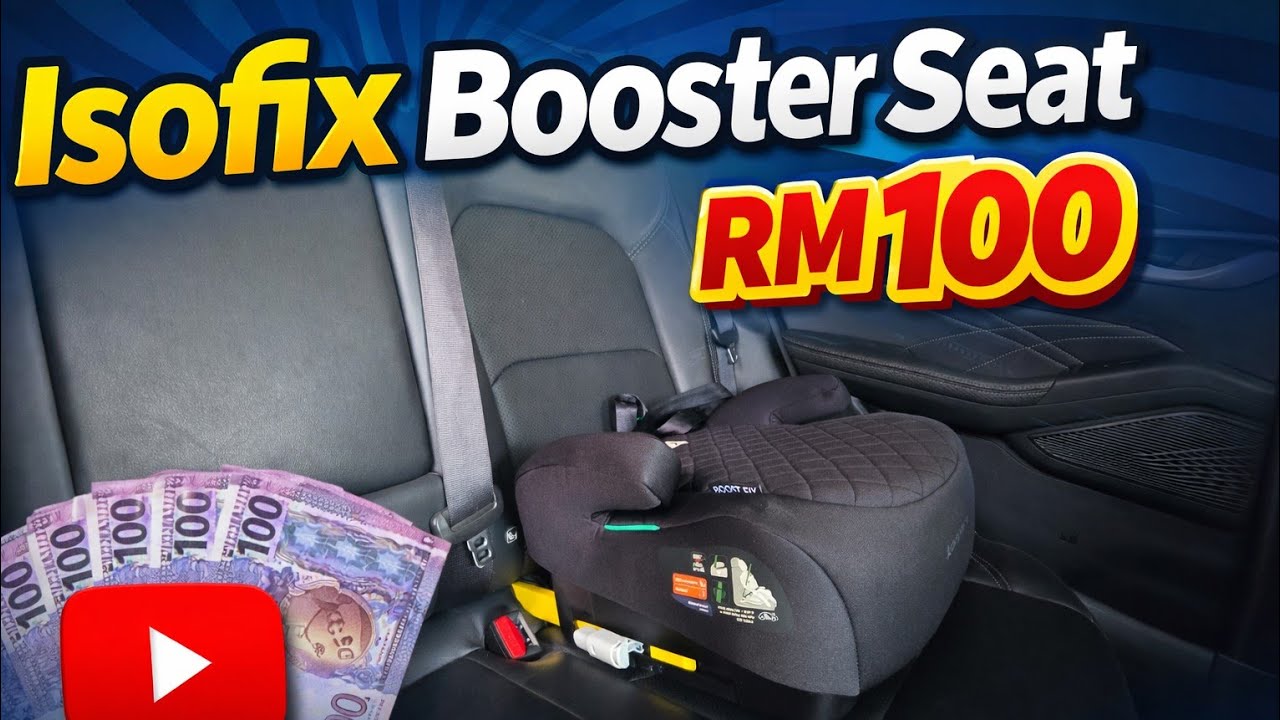 Pasang ISOFIX Koopers Booster Seats Pada Proton S70