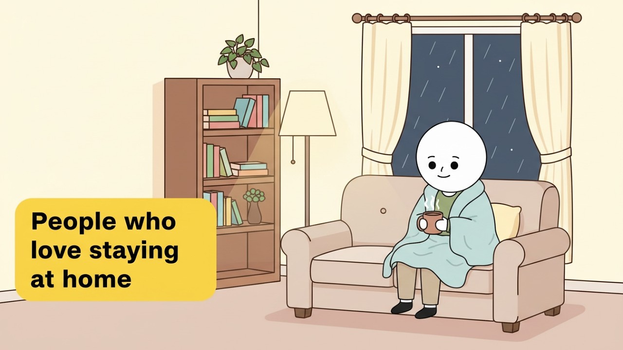 The Psychology of People Who Love Staying At Home