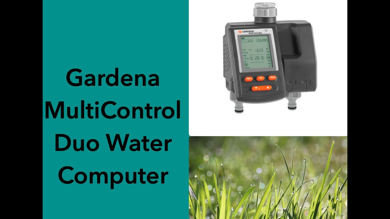 Unboxing & Using the Gardena MultiControl Duo Water Computer