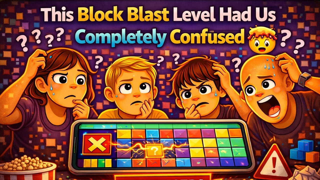 This Block Blast Level Looked Easy… Then Everything Went Wrong 😳