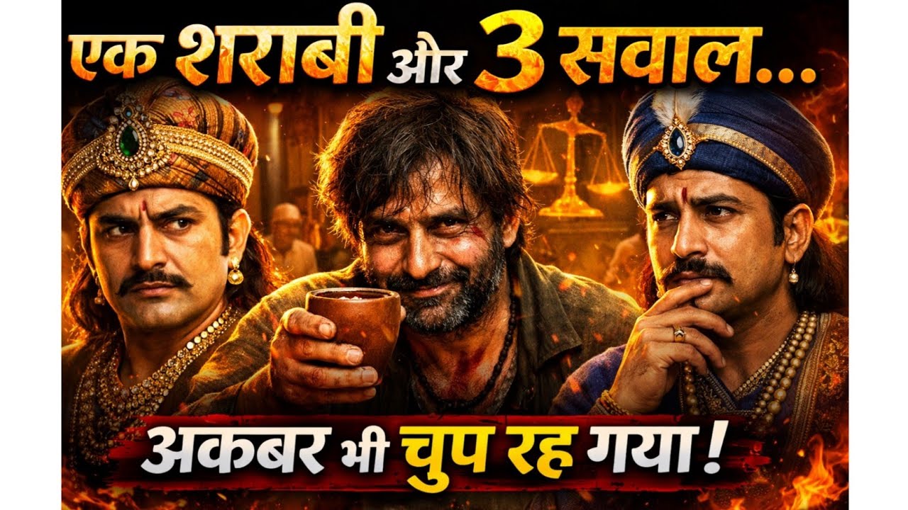 एक शराबी और 3 सवाल… अकबर भी चुप रह गया | बीरबल की सबसे खतरनाक कहानी | Real Truth Story