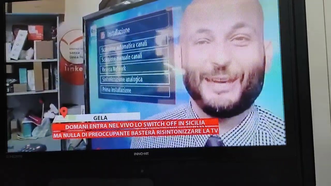 Per continuare a vedere la TV dovrai rifare la ricerca dei canali del digitale terrestre.