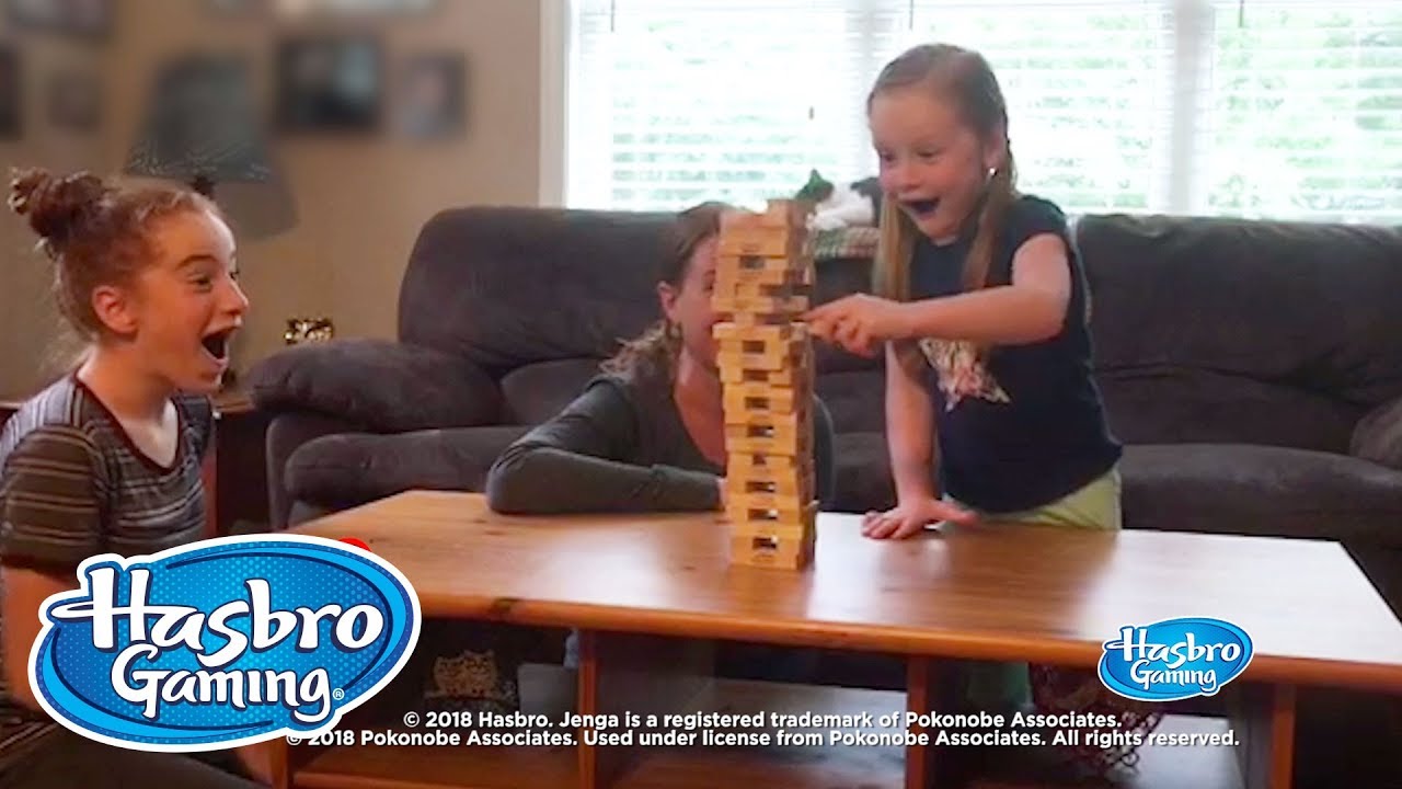 Hasbro Gaming - 'Classic Jenga Game' Official Spot