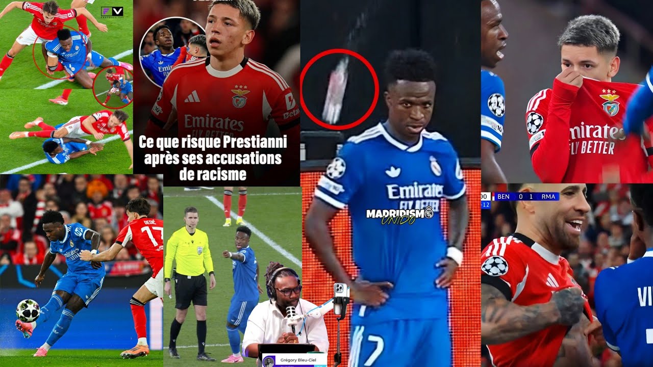 FIFA sanksyone ajanten an Pou 10 mwa Pou rac!s kont Vinicius kont Benfica/Vinicius jwenn ke kontan 