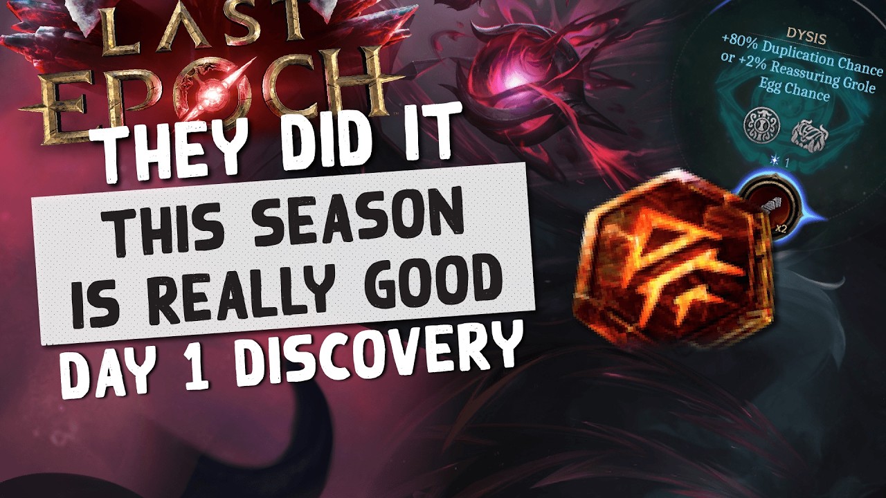 LE | Сезонная механика немного сломана... - Фарм рун Вознесения и изменения CoF