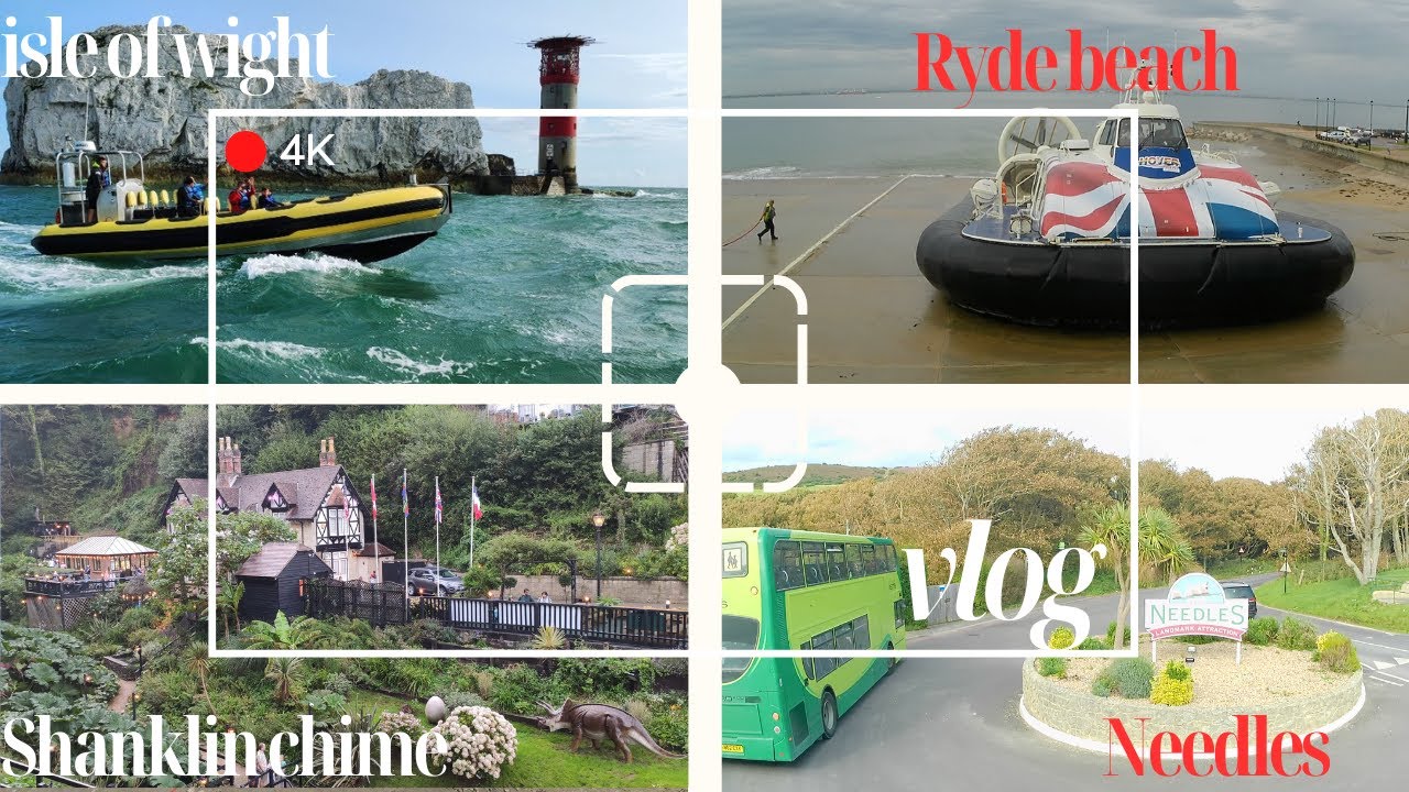 Isle of Wight in [4K] | Portsmouth Ferry To Ryde #shanklin   #Sandown  #isleofwight