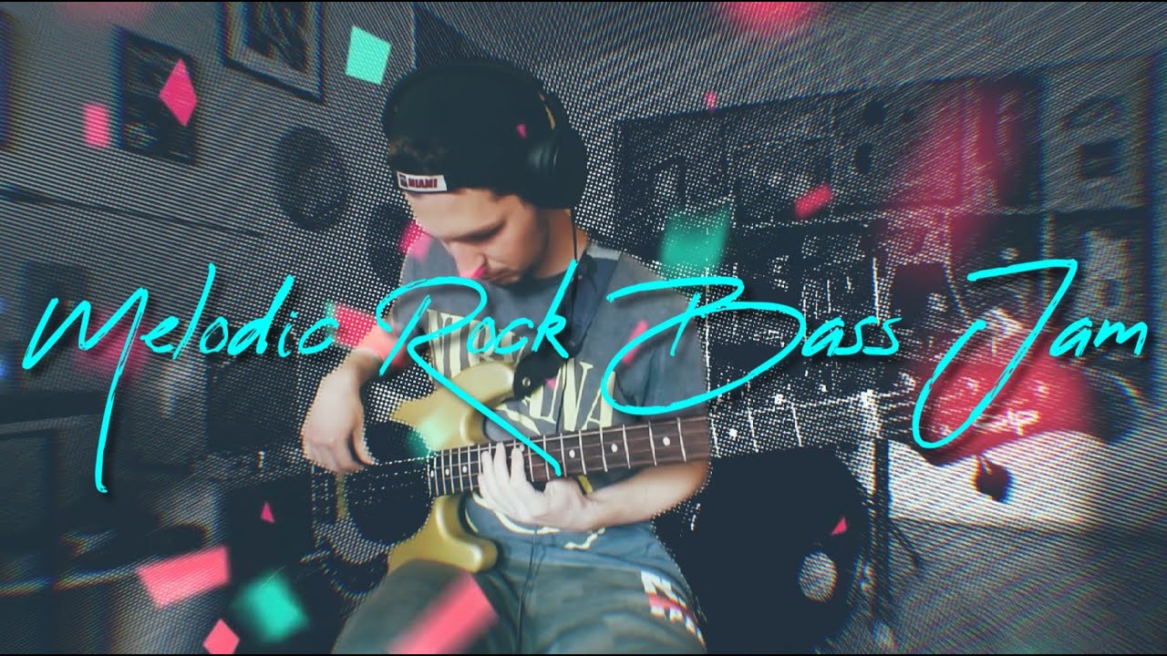 Melodic Rock Bass Jam daniB5000
