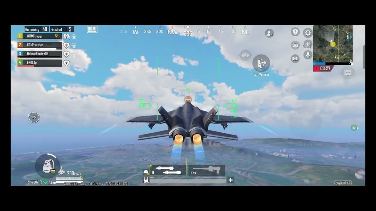 15 Eliminations | BGMI Payload 3.0 | Jet + M202💥+ Chopper #pubgmobile  #payload