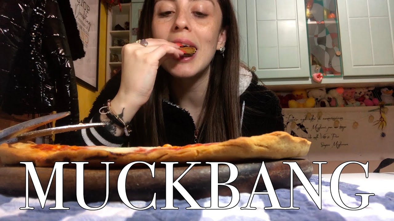 🍕 MUCKBANG PIZZA FATTA IN CASA! 🍕