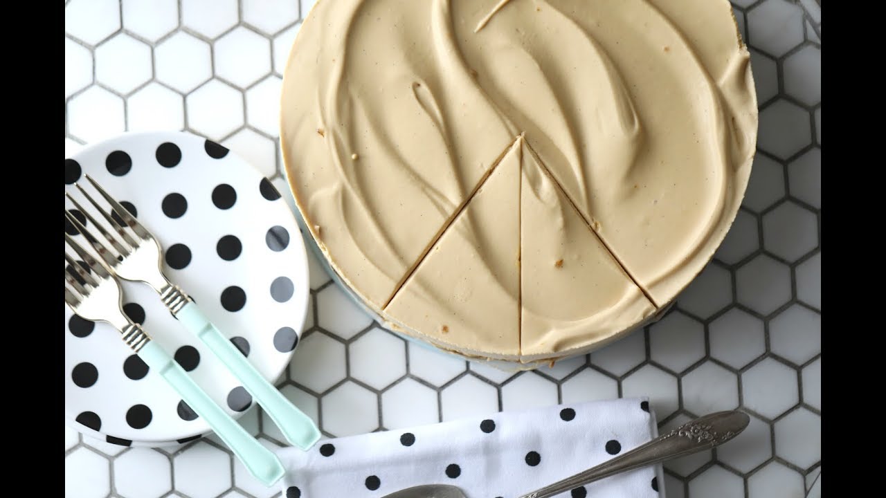 No-Bake Caramel Cheesecake, Gluten Free ( how to make)