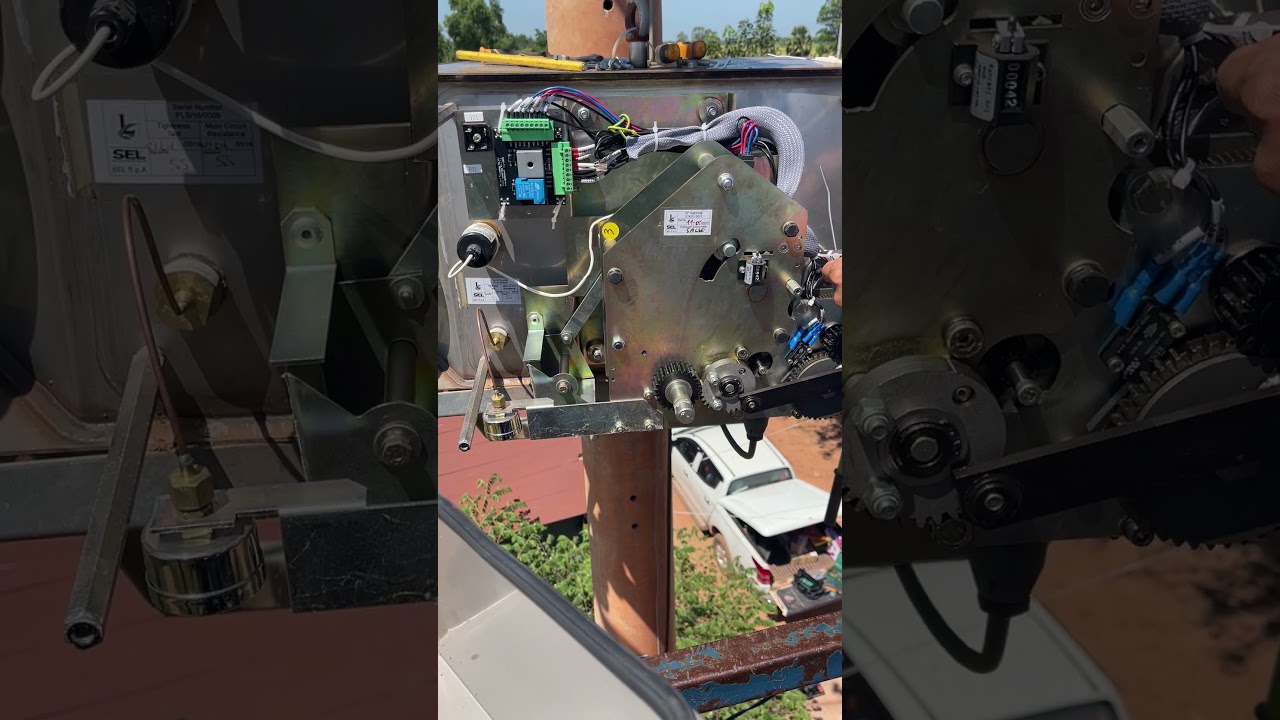 Load break switch ⚙️motorize operation ⚡️⚡️#electrical #equipment #motorize
