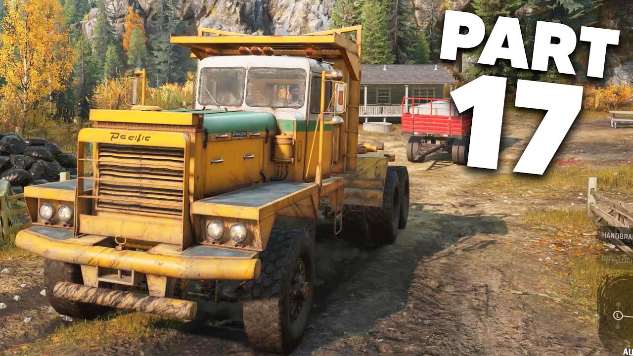 Прохождение игры SNOWRUNNER, часть 17 — PACIFIC P16 — ЗВЕРЬ