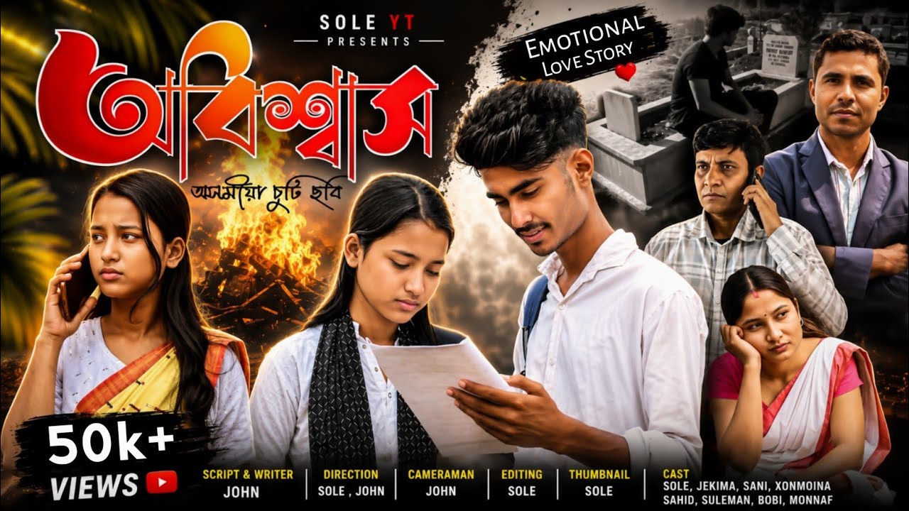 Obisakh || অবিশ্বাস || New Assamese short film by Sole YT | Emotional Love Story 