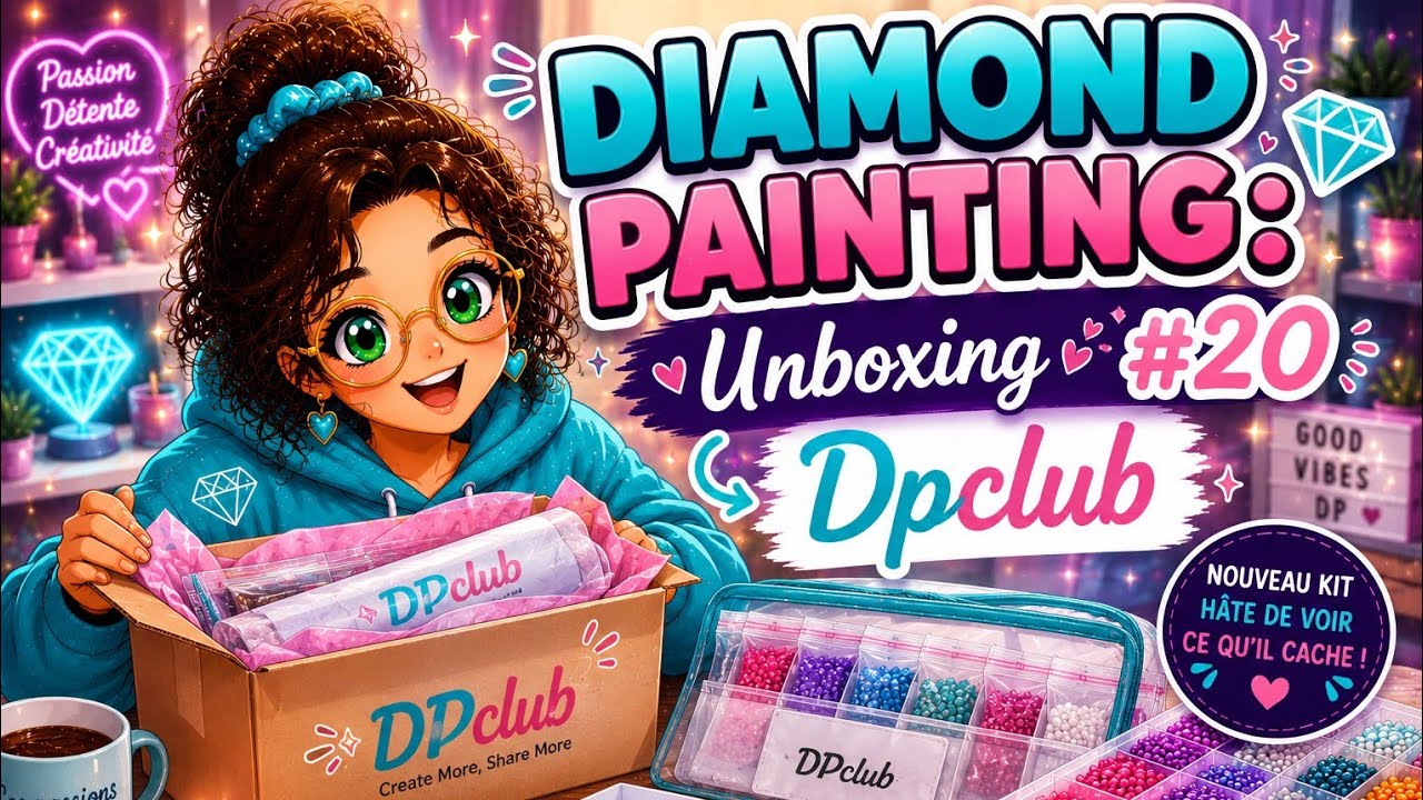 Diamond Painting: Unboxing 20 #dpclub #diamondpainting