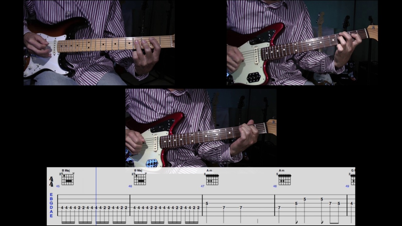 The Chantays - Pipeline - Cover (with Scrolling Tabs)