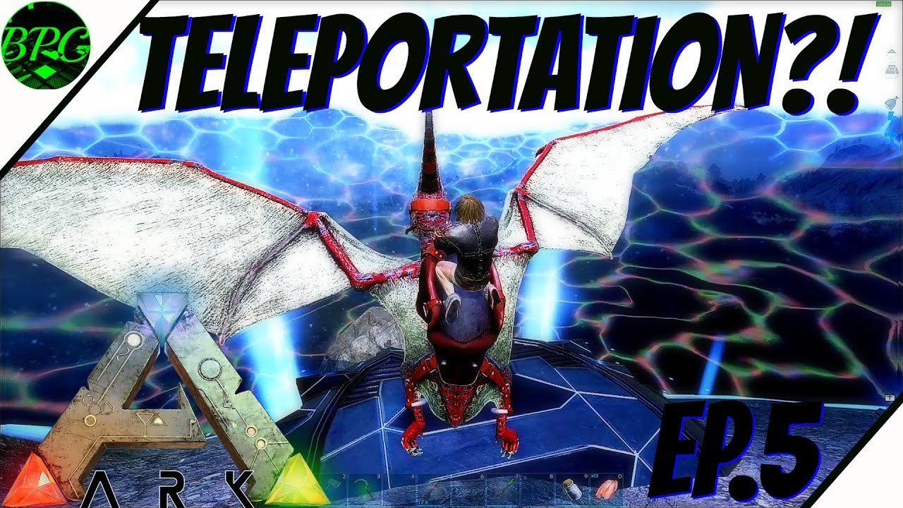 EP.5 TELEPORTATION IN ARK?! Modded Ark: Extinction