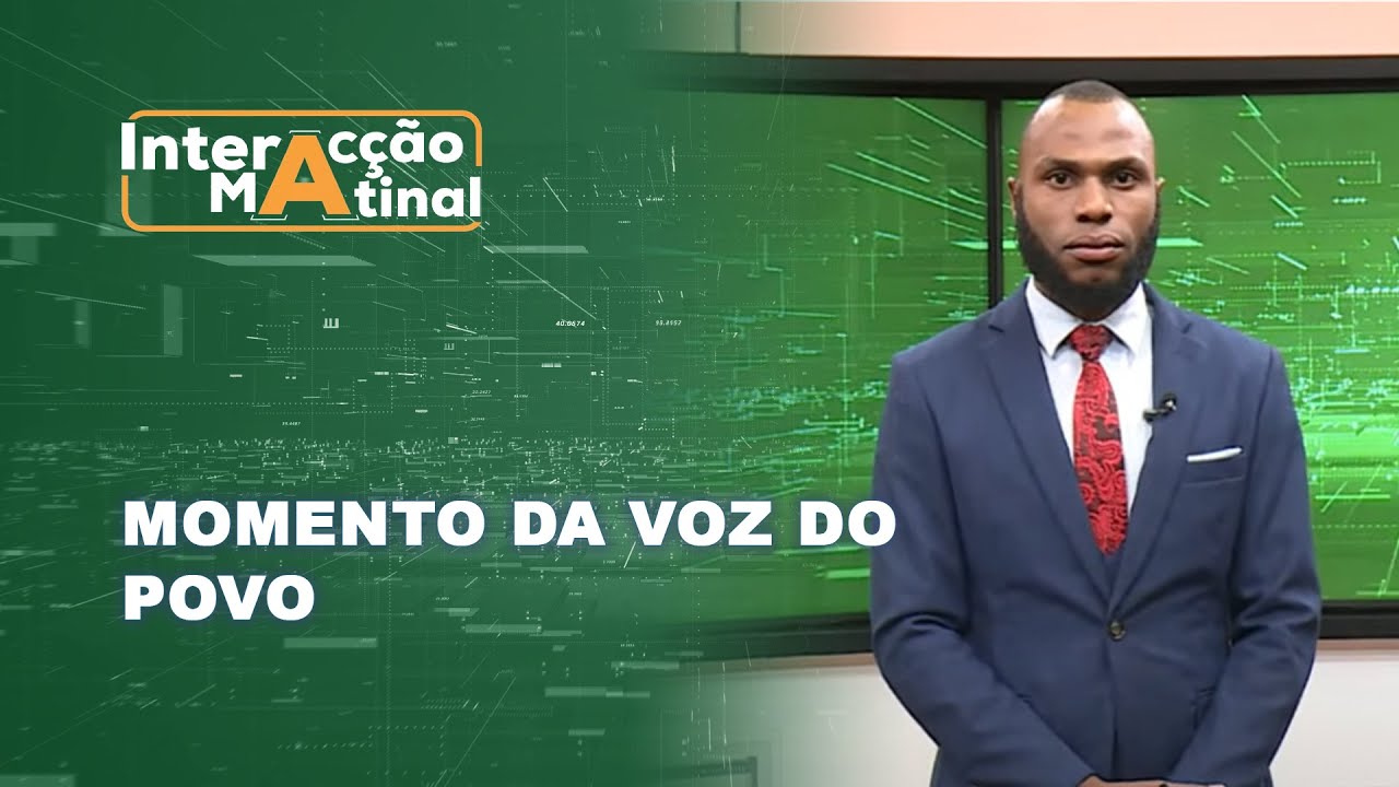 #InteracçãoMatinal | O momento da voz do povo  no programa