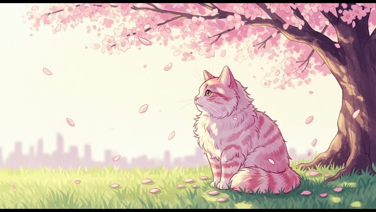 벚꽃 지는 날 듣는 lofi 🌸 | cherry blossom lofi beats | harue