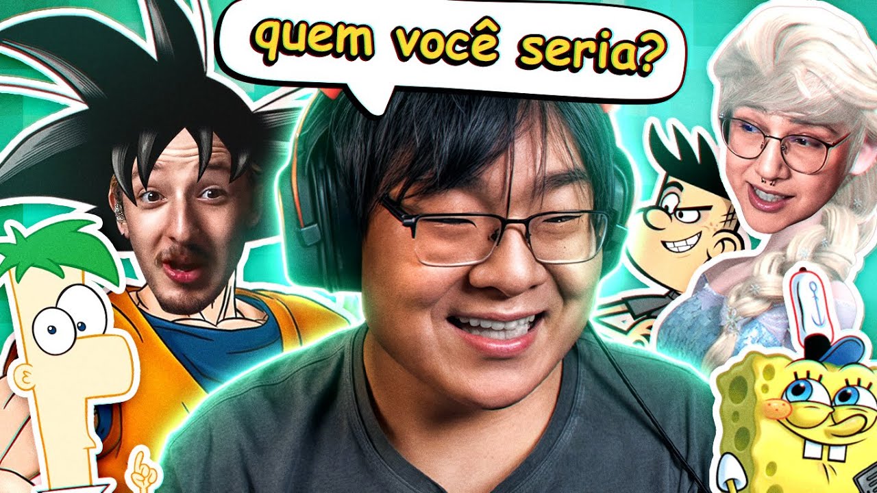 QUE PERSONAGEM VOCÊ SERIA??? (ft. Scottonauta e Keller)