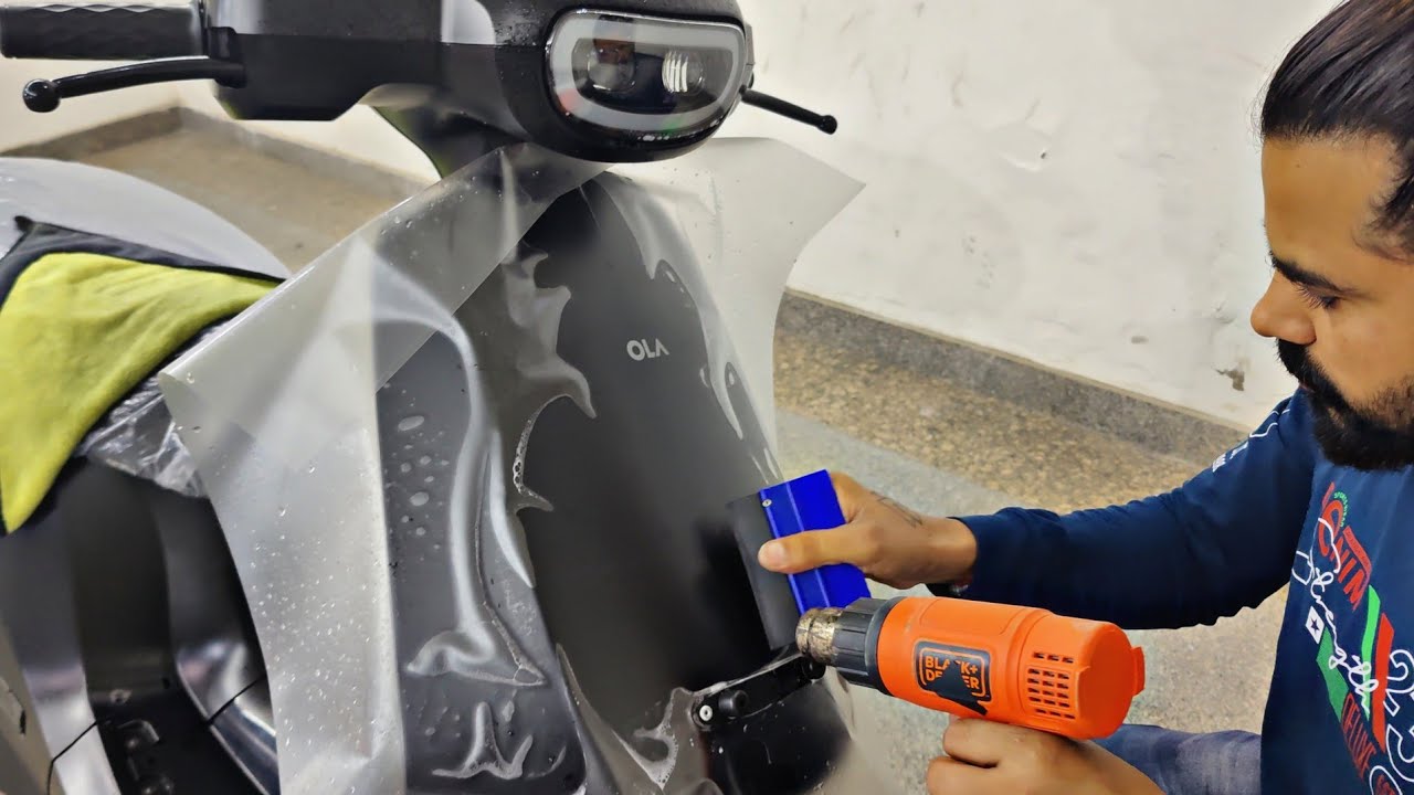 OLA S1 Pro Matt PPF Installation 