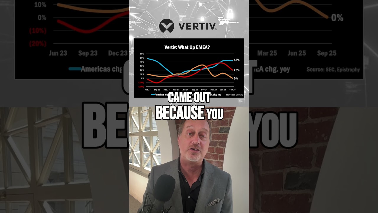 Drill Down Earnings Shorts, Ep. 395: Vertiv Q3 earnings &ndash; ($VRT) &ndash; A Deep Dive with Cory Johnson