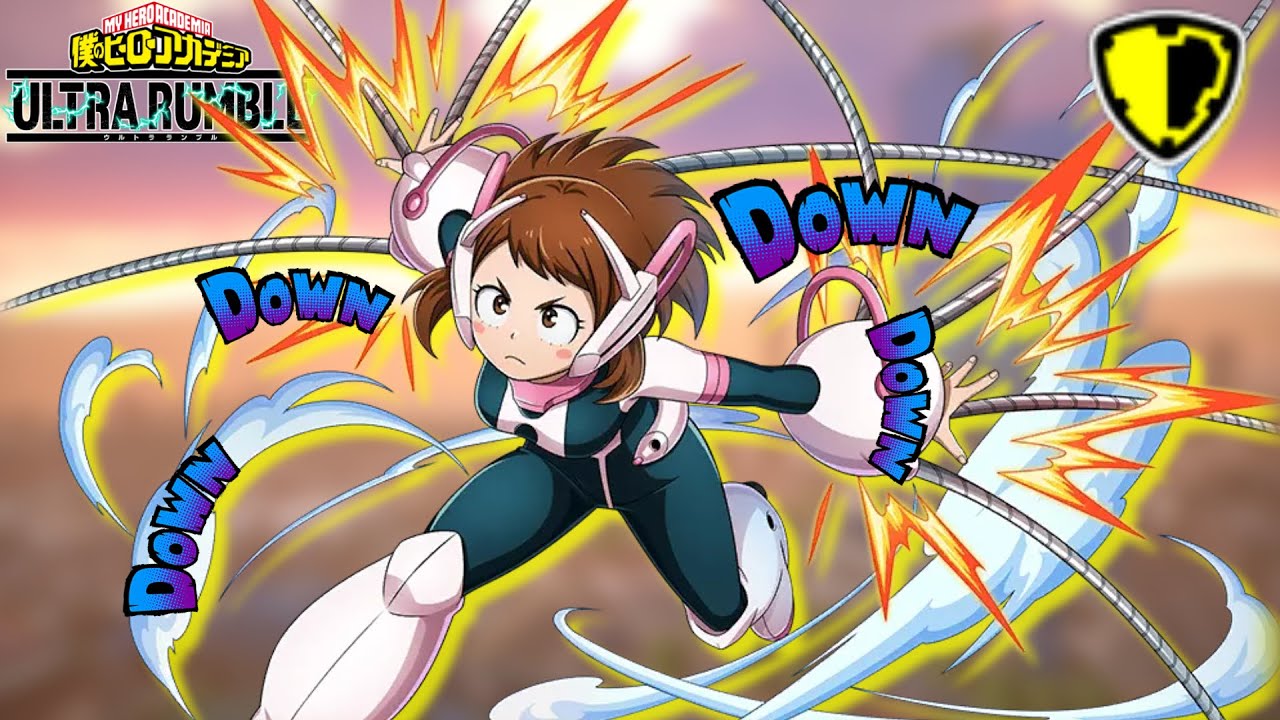 У Assault Ochaco УЖАСАЮЩИЙ УРОН И КОМБО В My Hero Ultra Rumble!