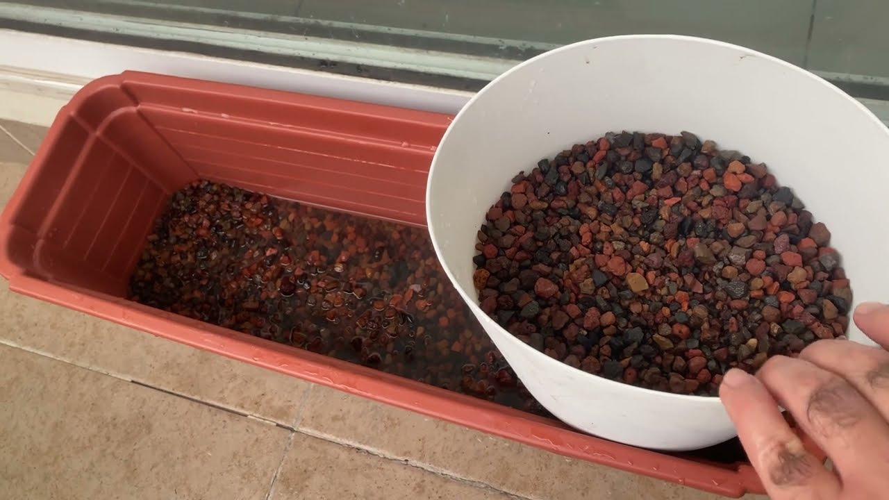 FILTRO BIOLOGICO CASERO CON TEZONTLE | Solucion casera para peces Koi (Parte 3)