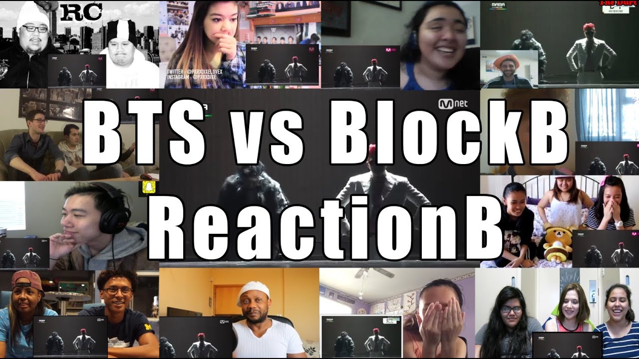 BTS vs BlockB [Boys In Battle] MAMA 2014 