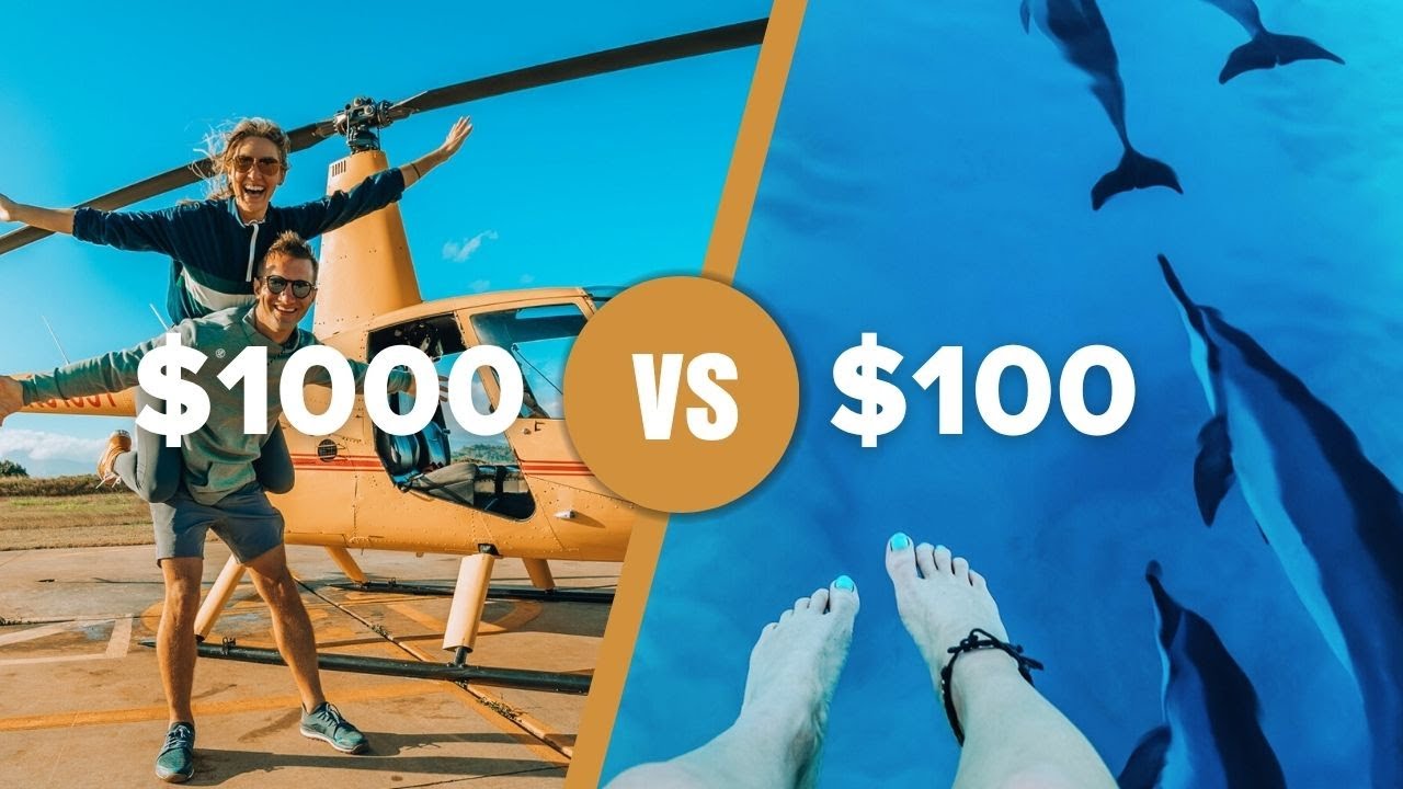 ULTIMATE TRAVEL VLOG: Top 3 Things to do in Kauai by budget