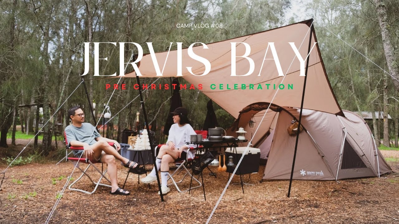 Camping in Sydney | Pre Christmas Celebration | Snow Peak LandNest | Jervis Bay Camp | Hyams Beach