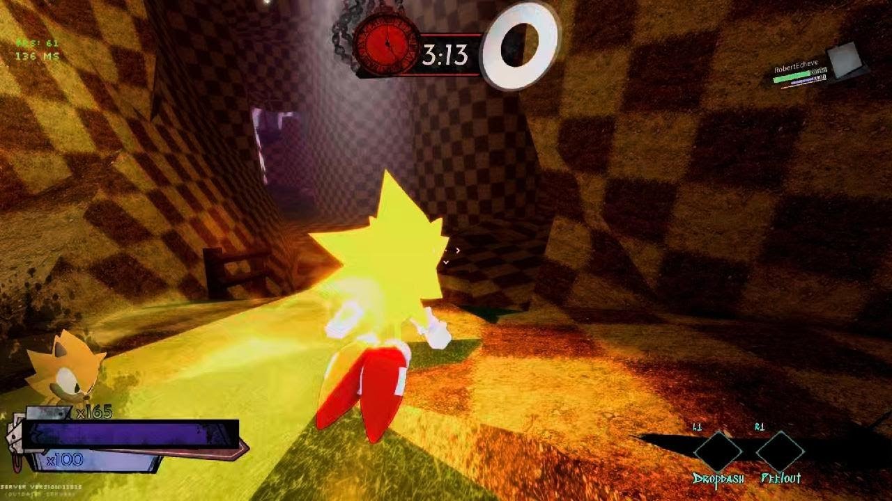 Sonic.EXE outcome memories Super Sonic LMS.