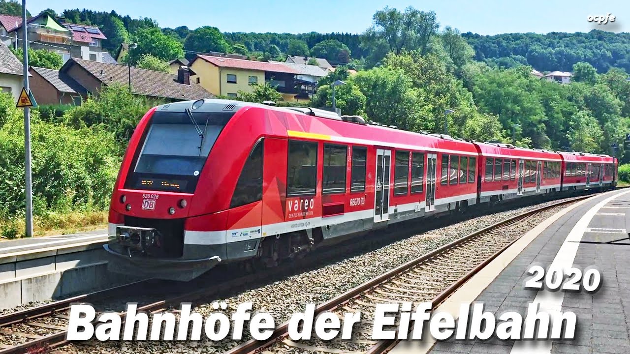 Eifelbahn 2020 - Geschichte & Zukunft (Bahnhöfe Gerolstein, Kyllburg, Bitburg)