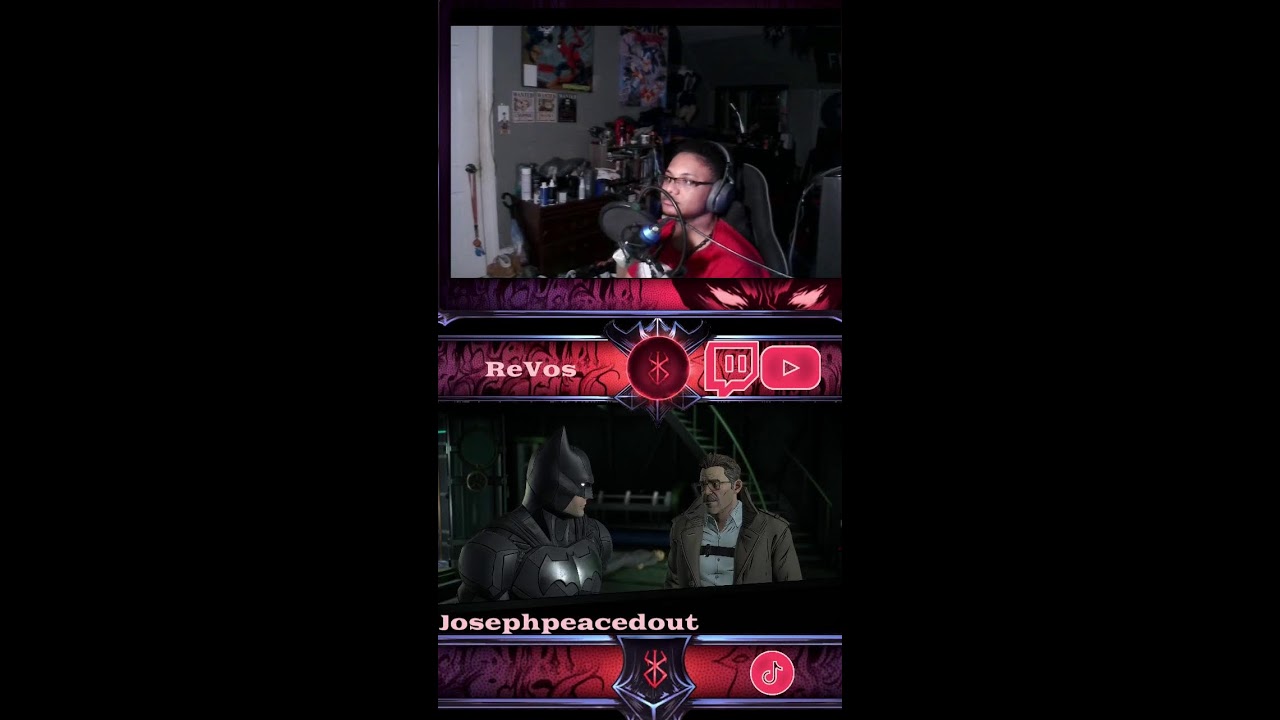 Back to playing Batman (Portrait)