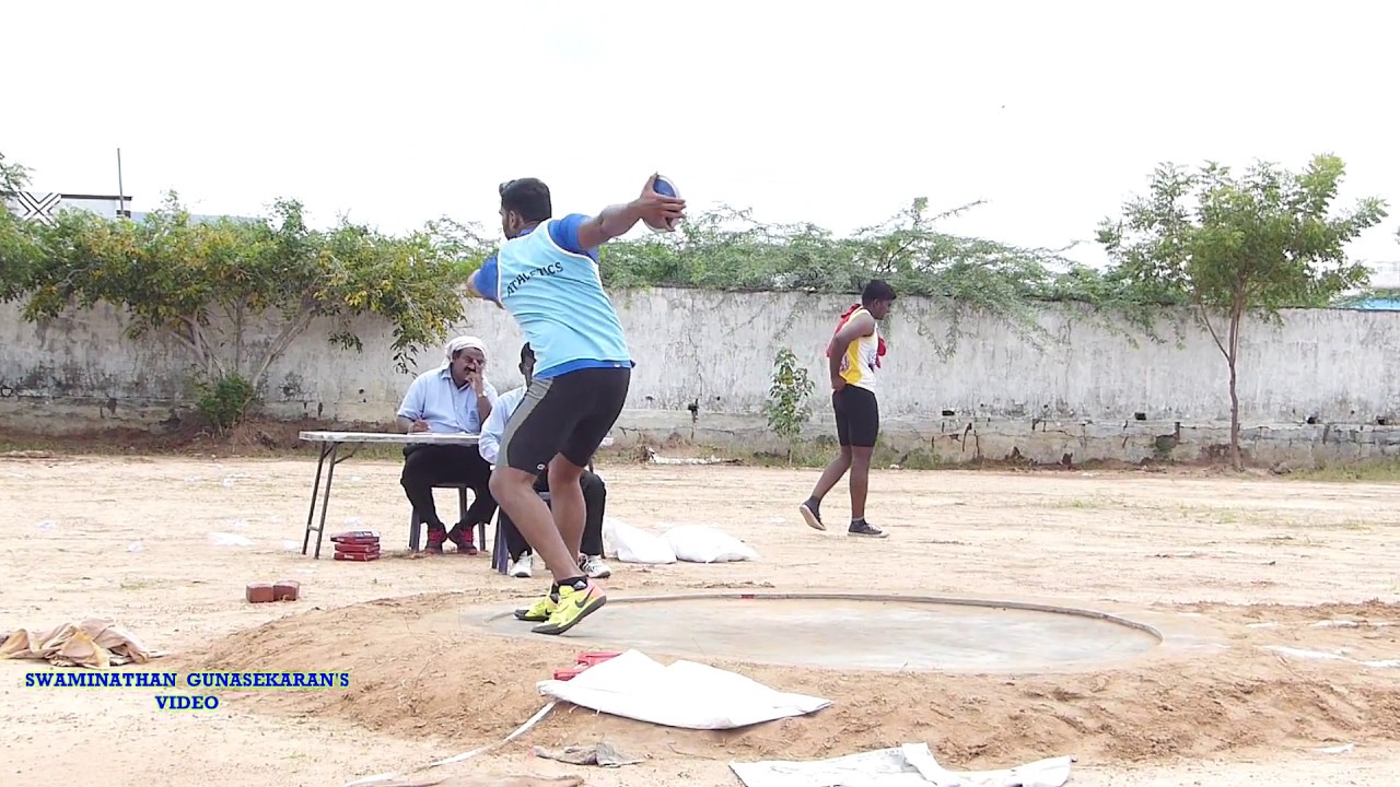 BOY'S  U20  DISCUS THROW  FINAL. 31st TAMILNADU  STATE  JUNIOR  ATHLETICS  CHAMPIONSHIPS-2017.