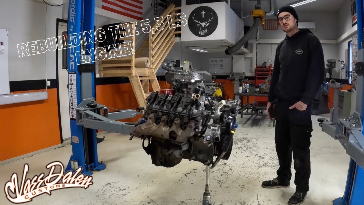 Lada Ls swap part 2. Engine rebuild!