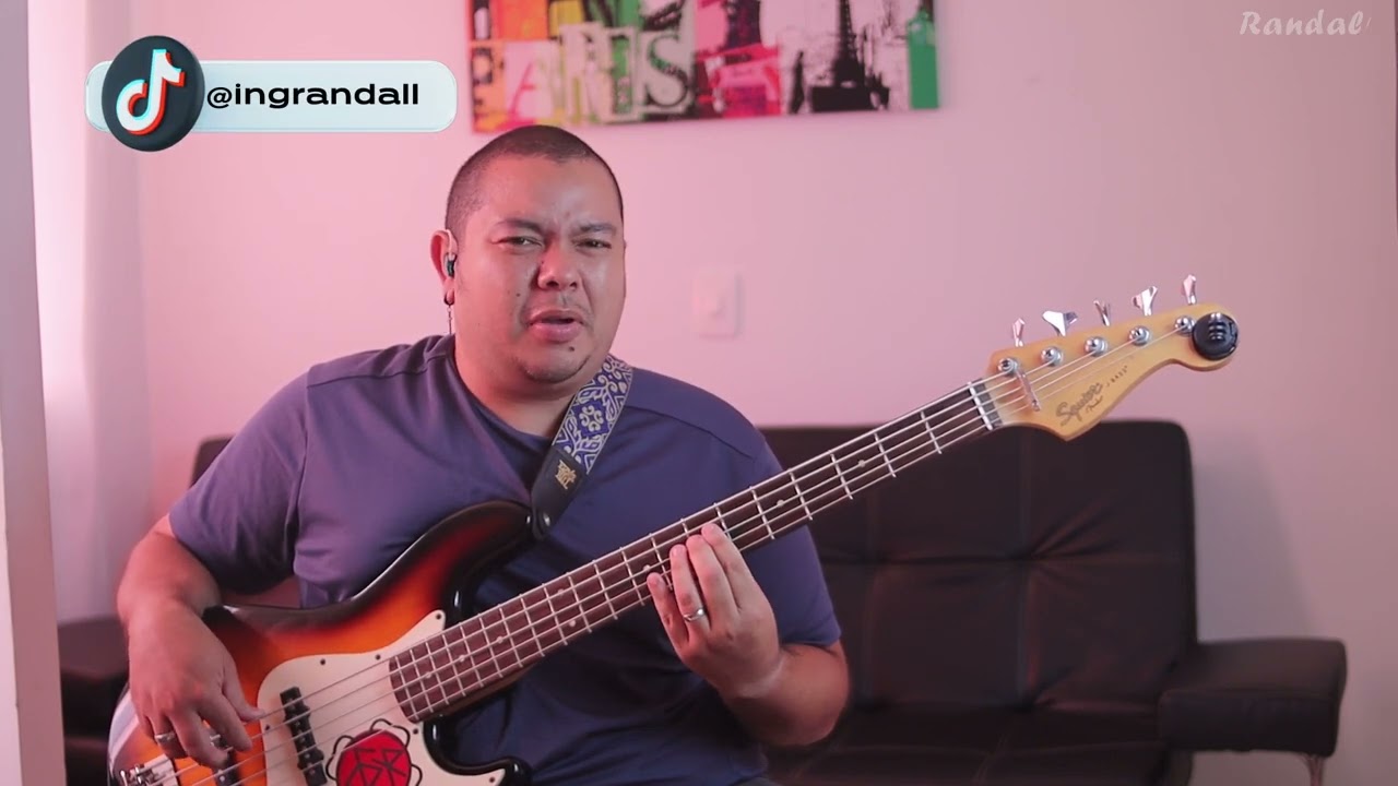 Pies descalzos, sueños blancos - Shakira (Cover) - Randall Bass #shakira #bass #randallbass