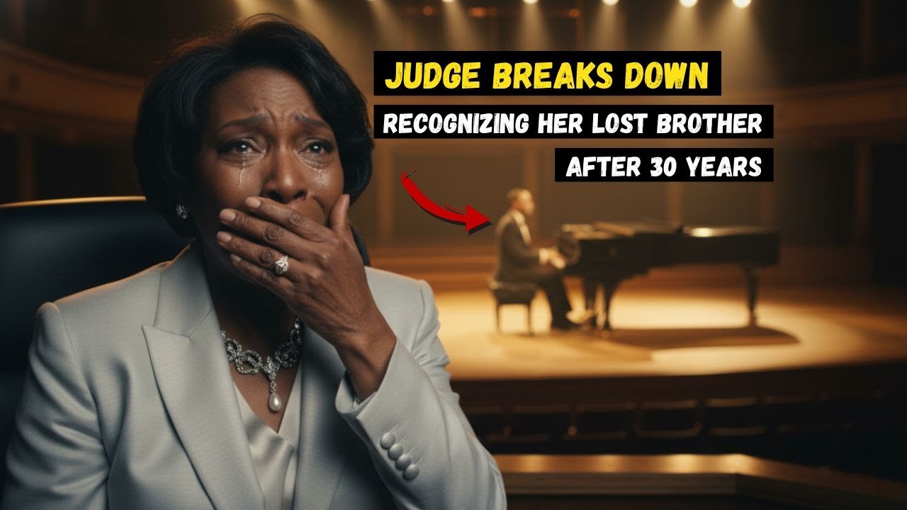 Blind homeless man shocks judges playing dead mother's lullaby after 30 years