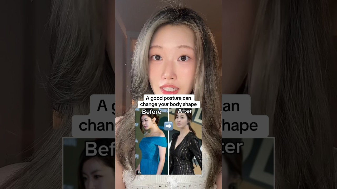 Хорошая осанка может изменить форму вашего тела✨ упражнения от корейского мануального терапевта #...