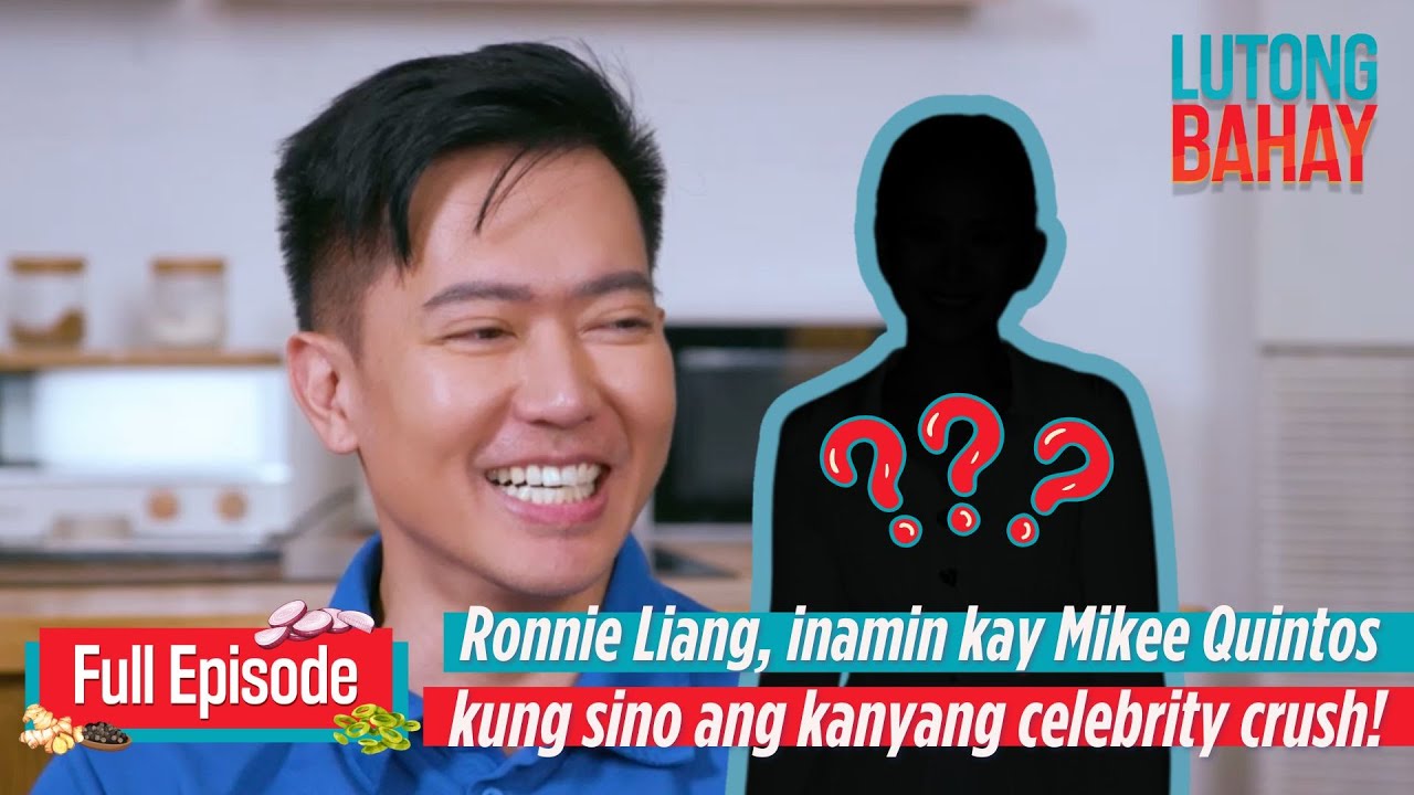Ronnie Liang, inamin kay Mikee Quintos kung sino ang kanyang celebrity crush! | Lutong Bahay