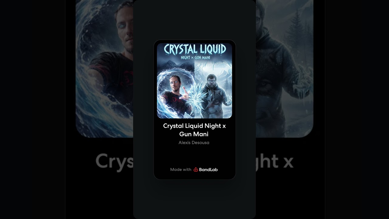 Crystal liquid NightD3ath x Gun Mani