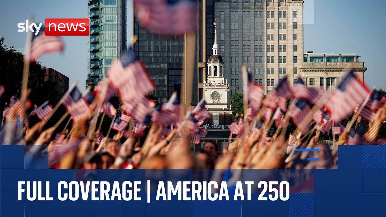 Watch live as America marks 250 years of independence