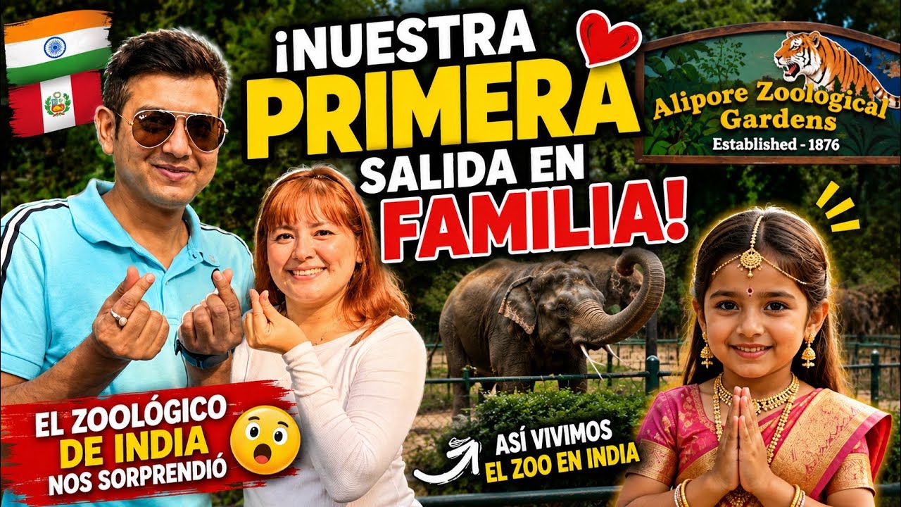 Las risas no faltan, Así es convivir en familia + Zoológico Indio❤️ INDIA- NaniyPari 07-01-2026