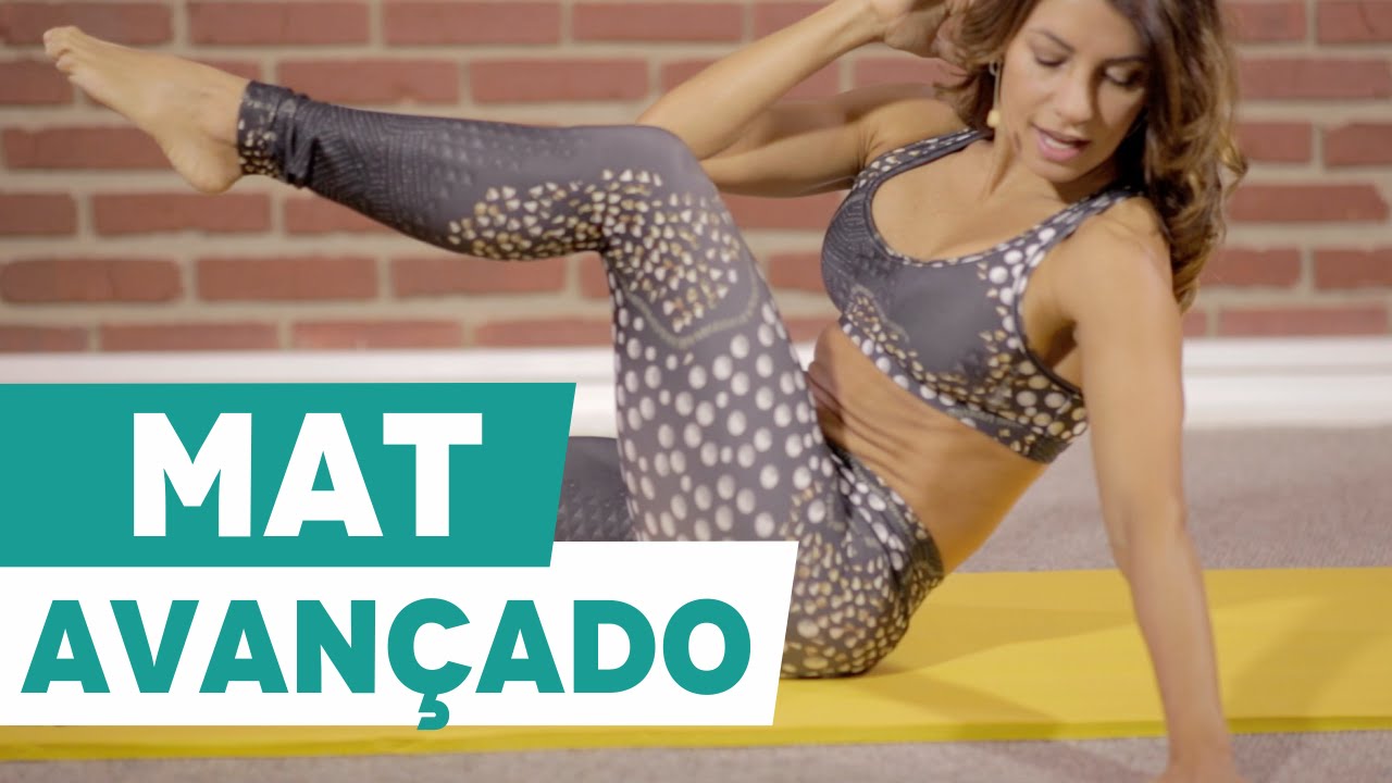 Exercícios de Mat Pilates avançado